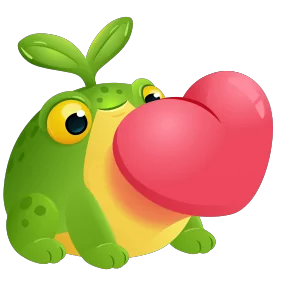 Стикер из набора Жабка