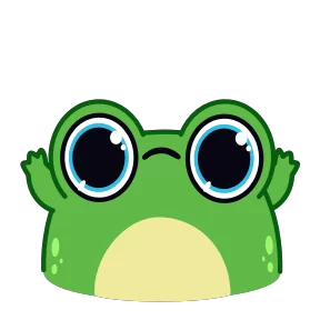 Стикер из набора Жабка