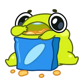 Стикер из набора Жабки