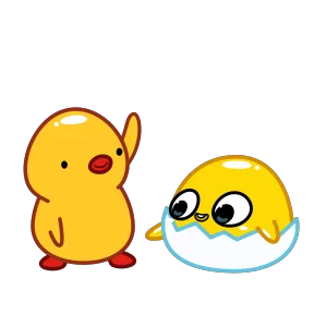 Стикер из набора Желтый