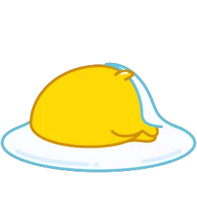 Стикер из набора Желтый