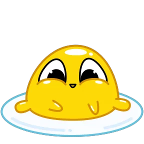 Стикер из набора Желтый